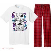 Christian Bible Verse Quote Butterfly Psalm 234 Pajama Set thumb 0