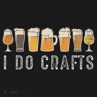 Craft Beer Vintage I Do Crafts Home Brew Art Cute T-Shirt thumb 7