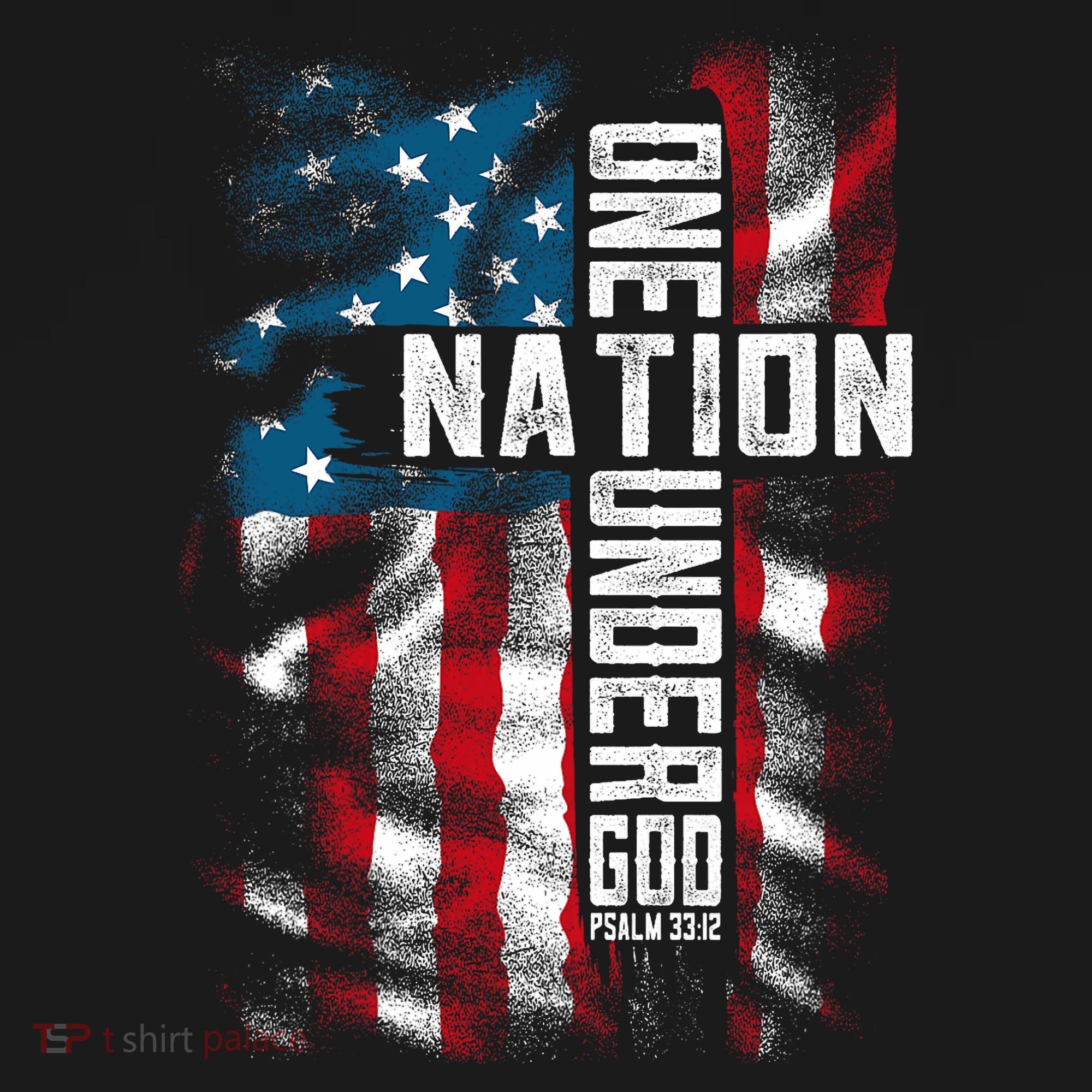 Christian Bible Verse Faith Patriotic 4th Of July T-Shirt