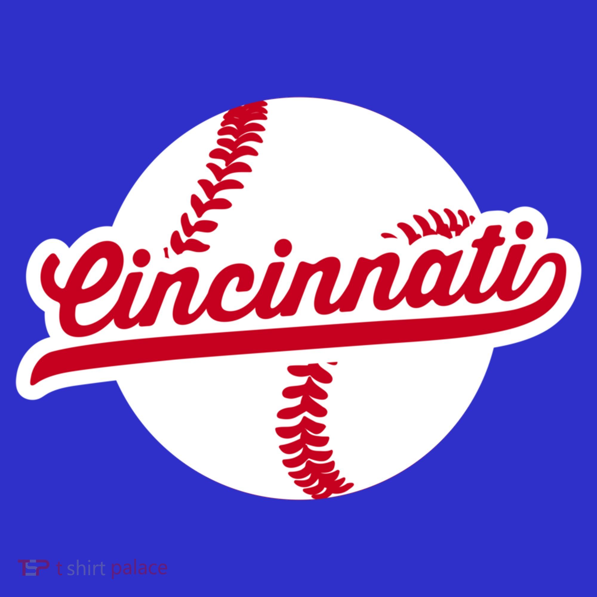 Cincinnati Baseball Vintage Ohio Pride Love City Red Gift T-Shirt