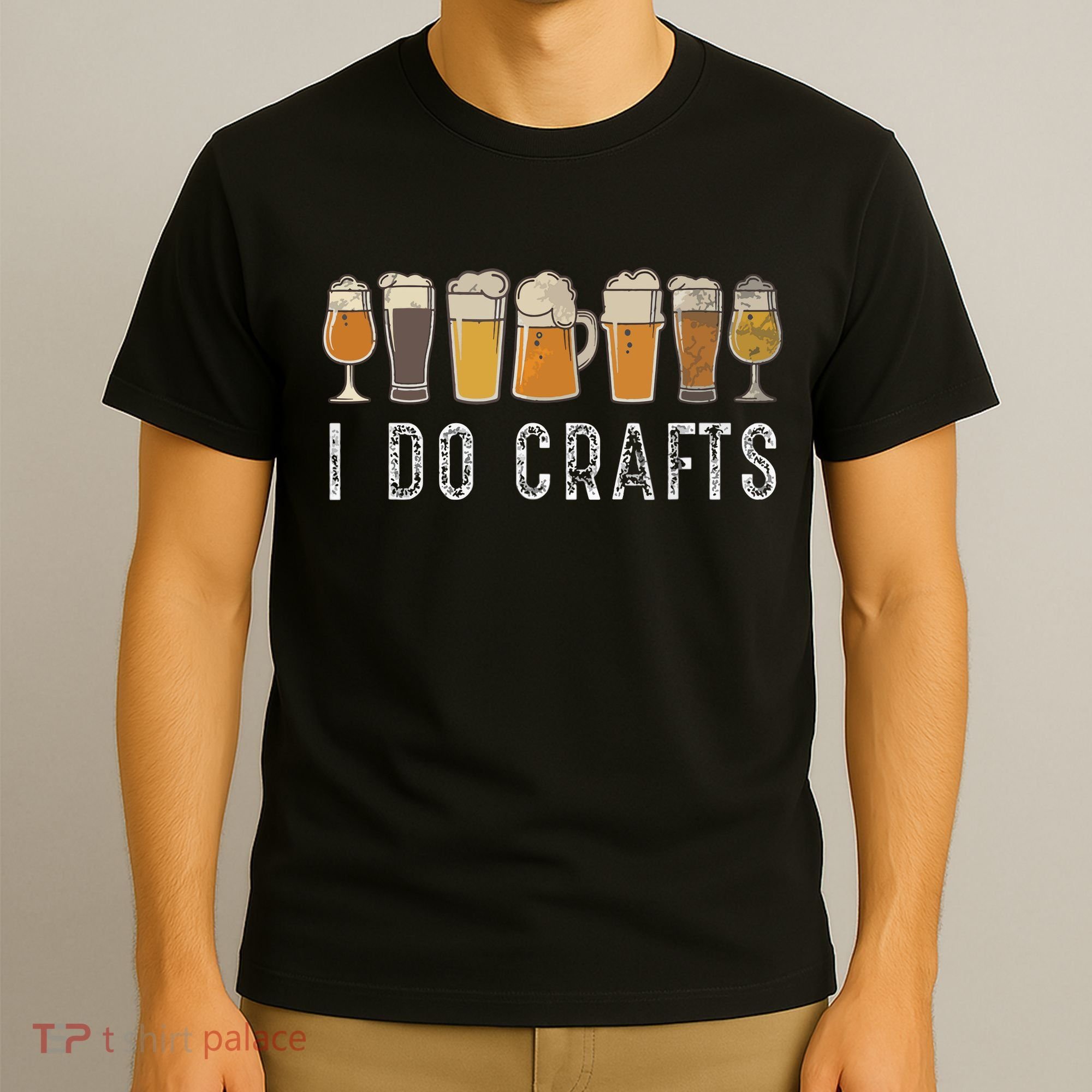Craft Beer Vintage I Do Crafts Home Brew Art T-Shirt