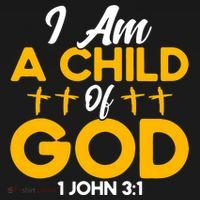 Christian Bible Verse John 31 Child Of God Cross Long Sleeve Shirt thumb 2