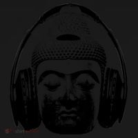 Chilling Buddha With Headphones Music Dj Great Gift Women's Hoodie thumb 2