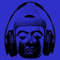 Chilling Buddha With Headphones Music Dj Great Gift Polo thumb 2