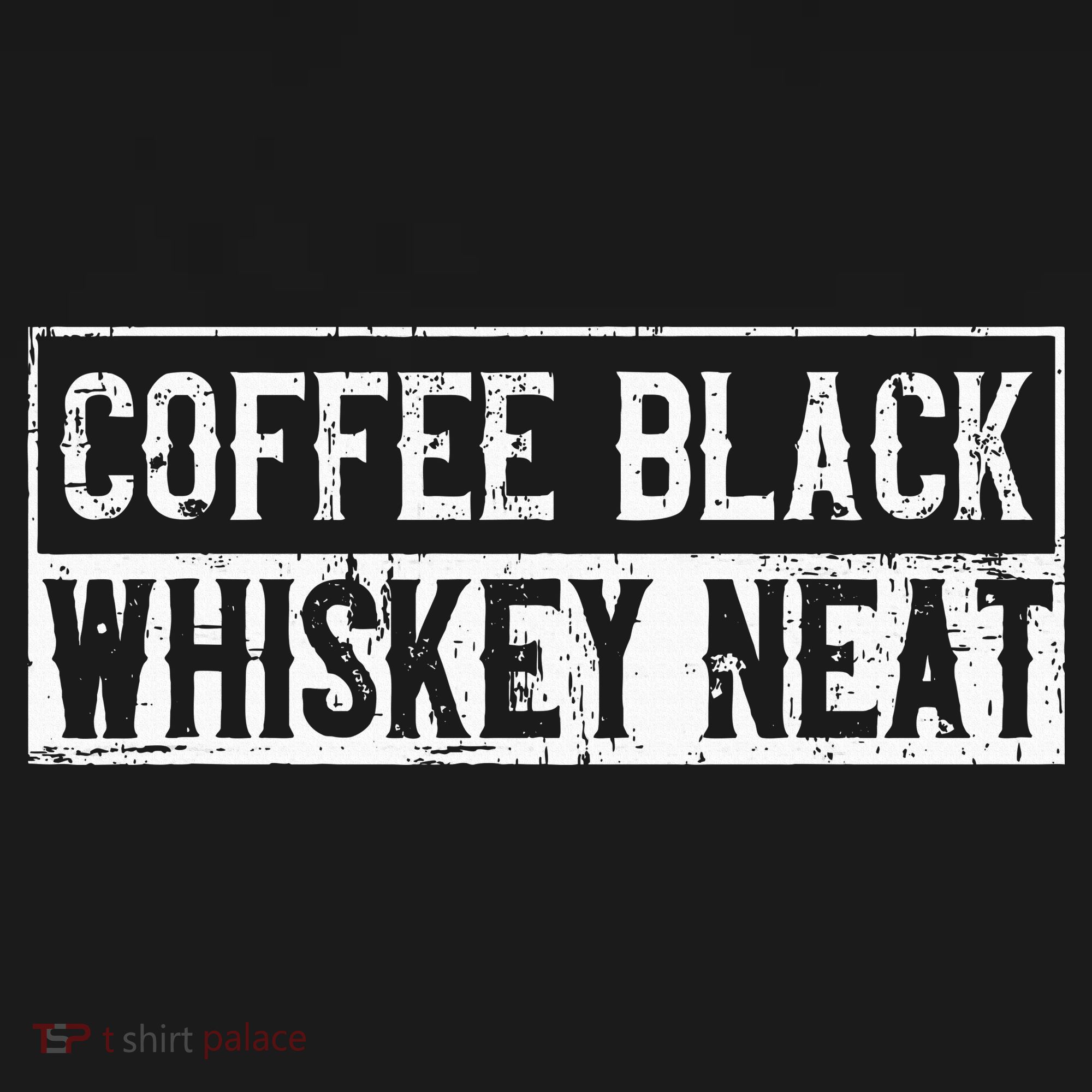Coffee Black Whiskey Funny Neat Bourbon Whisky Scotch Women's Tank Top