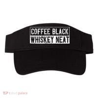 Coffee Black Whiskey Funny Neat Bourbon Whisky Scotch Visor thumb 0