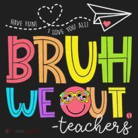 Cute Bruh We Out Teachers Last Day End Of School Year Hat thumb 2