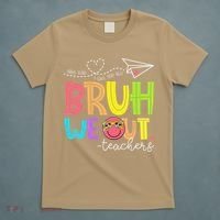 Cute Bruh We Out Teachers Last Day End Of School Year T-Shirt thumb 5