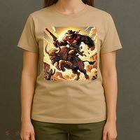 Cowboy Bigfoot Western Vintage Rodeo Graphic Poster T-Shirt thumb 4