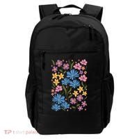 Cute Boho Wildflower Floral Pattern Backpack thumb 0