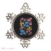 Cute Boho Wildflower Floral Pattern Ornament thumb 0