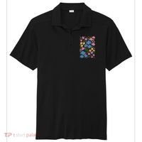 Cute Boho Wildflower Floral Pattern Sport-Tek Posi-UV Pro Polo thumb 0