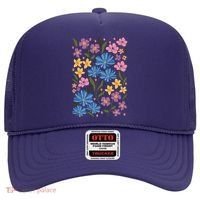 Cute Boho Wildflower Floral Pattern Hat thumb 0