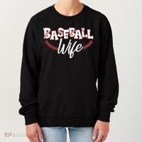 Cute Baseball Wife Women's Sweatshirt thumb 0