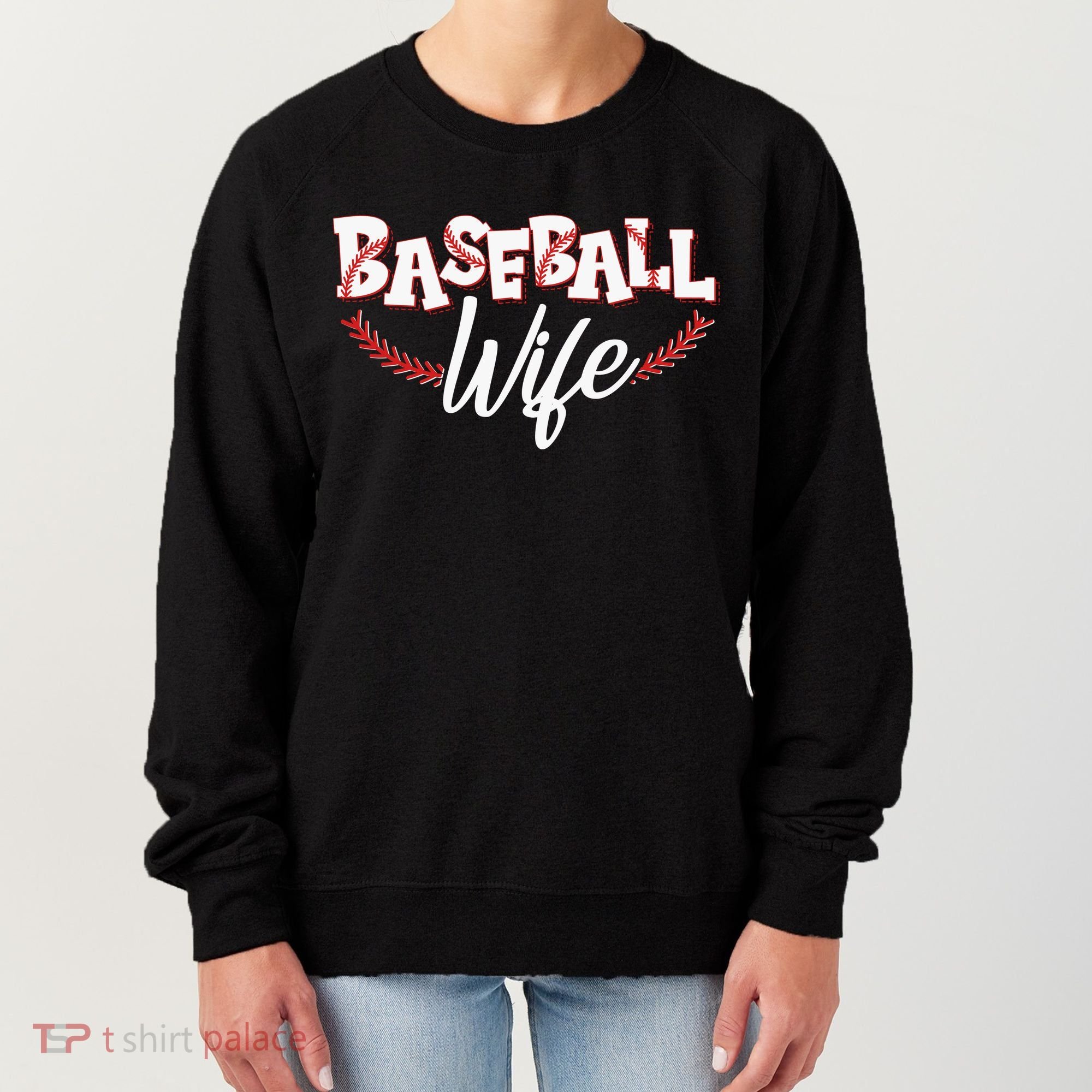 Cute Baseball Wife Women's Sweatshirt