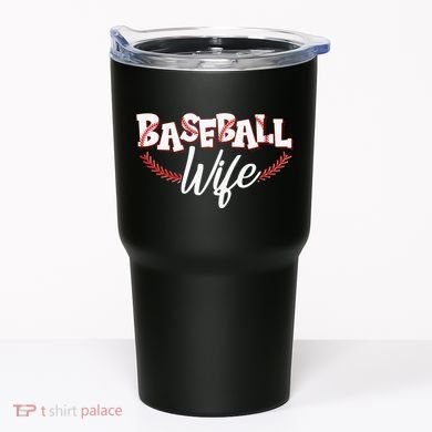 Cute Baseball Wife Tumbler