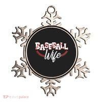 Cute Baseball Wife Ornament thumb 0