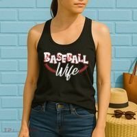 Cute Baseball Wife Women's Tank Top thumb 2