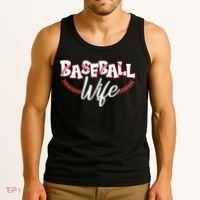 Cute Baseball Wife Tank Top thumb 3