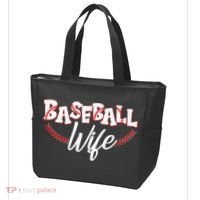 Cute Baseball Wife Tote Bag thumb 3
