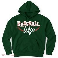 Cute Baseball Wife Hoodie thumb 0