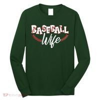 Cute Baseball Wife Long Sleeve Shirt thumb 0