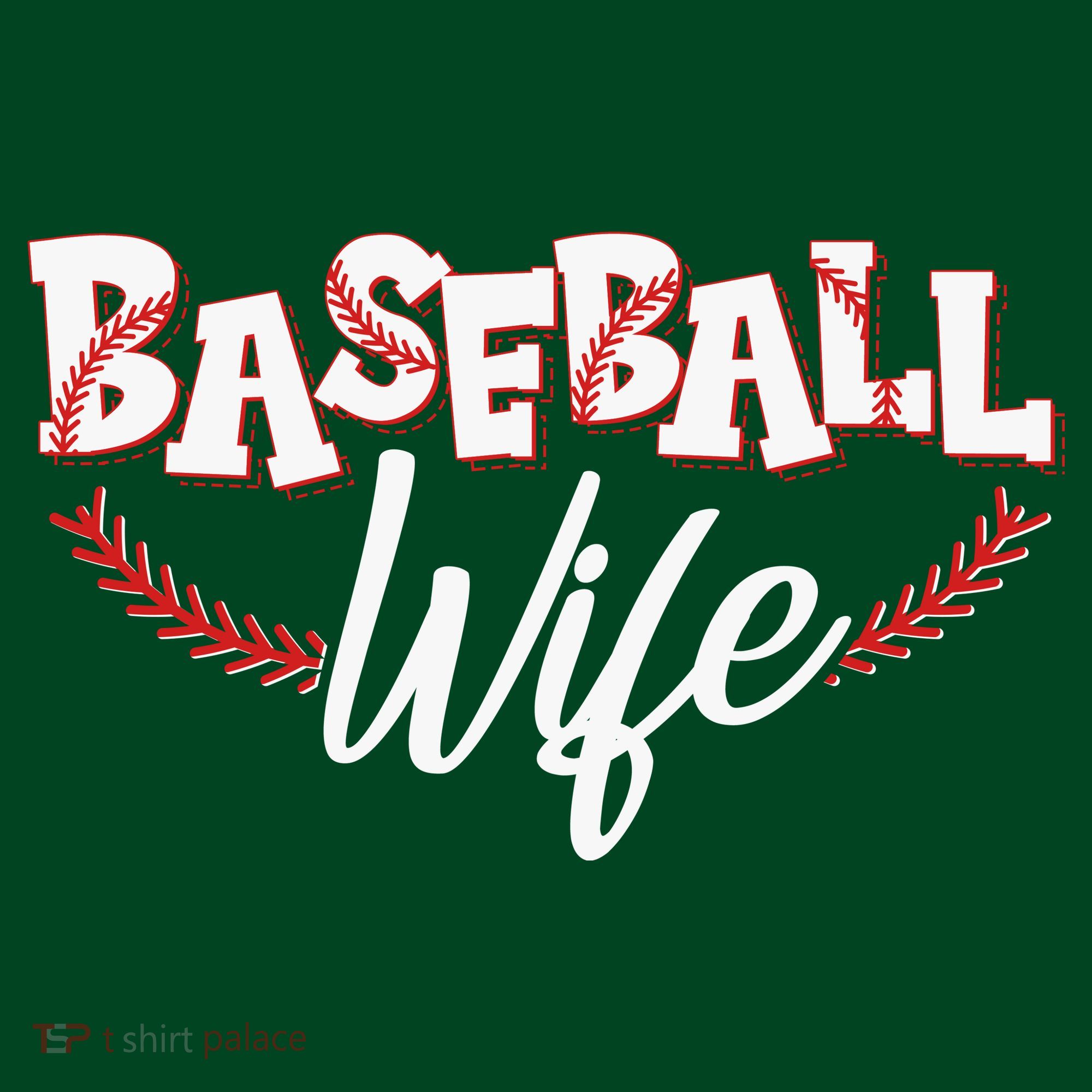 Cute Baseball Wife Apron