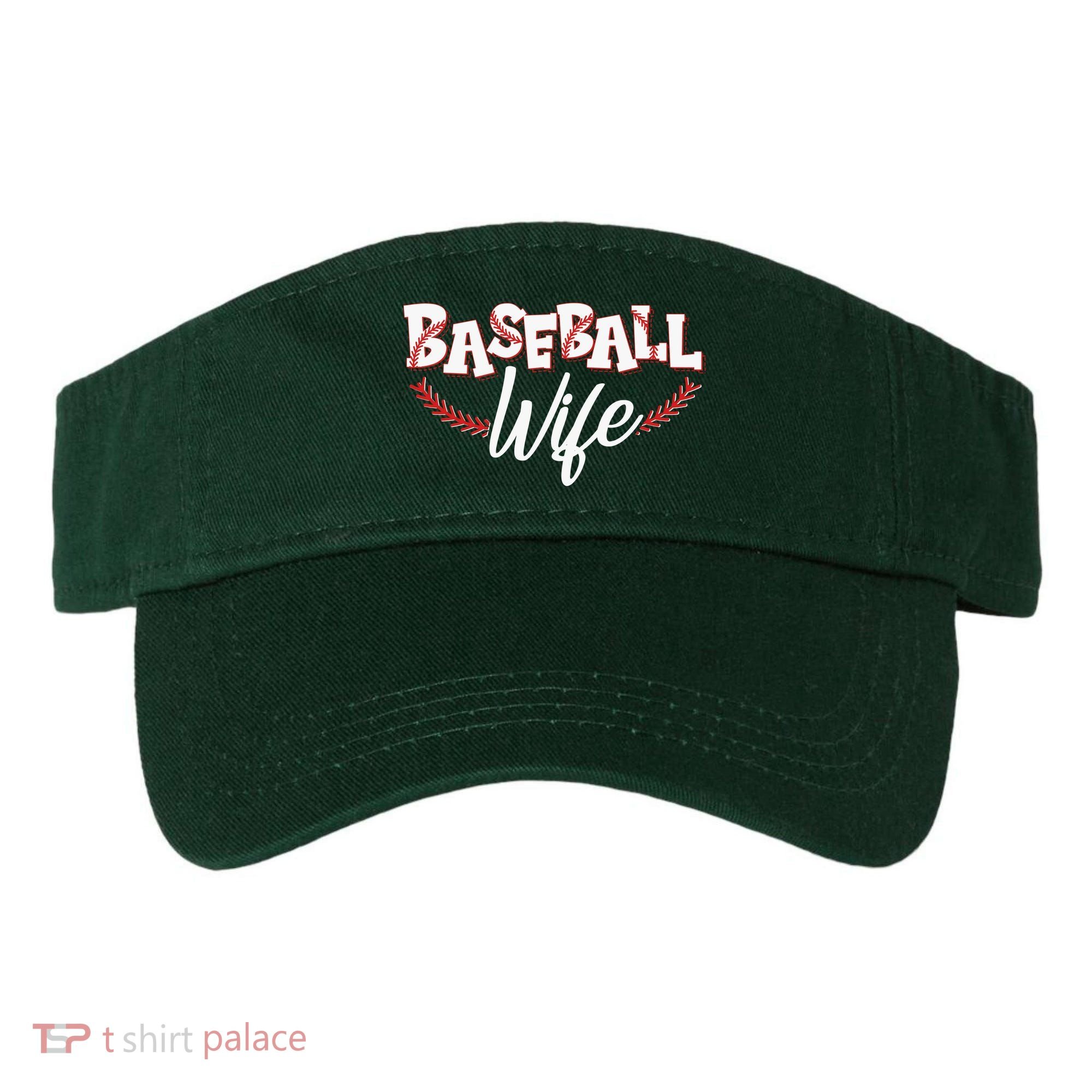 Cute Baseball Wife Visor