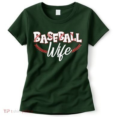 Cute Baseball Wife Women's T-Shirt