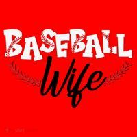 Cute Baseball Wife Santa Hat thumb 1