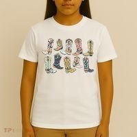 Cowgirl Boots Western T-Shirt thumb 4