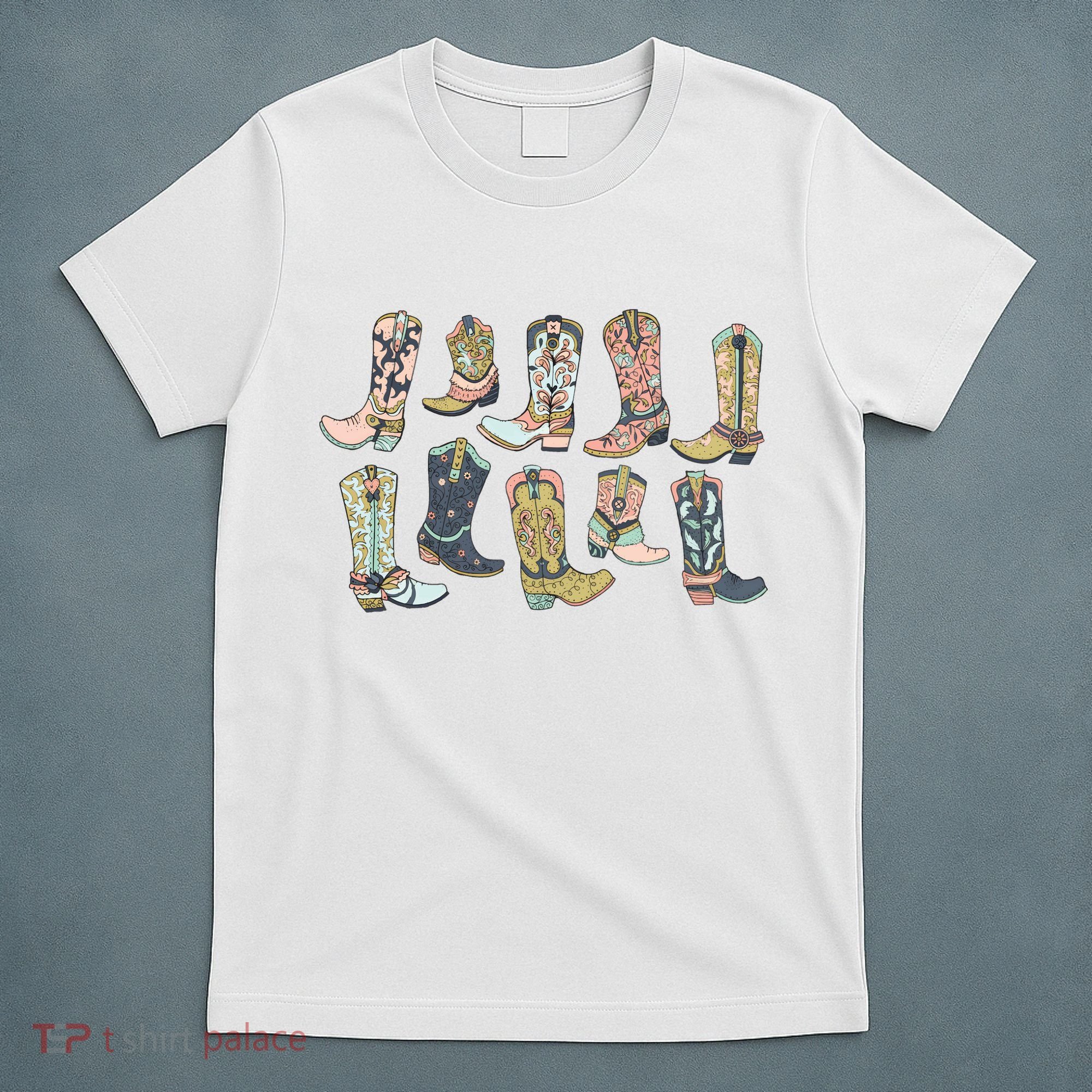 Cowgirl Boots Western T-Shirt