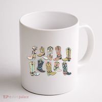 Cowgirl Boots Western Coffee Mug thumb 1