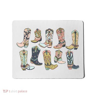 Cowgirl Boots Western Mousepad