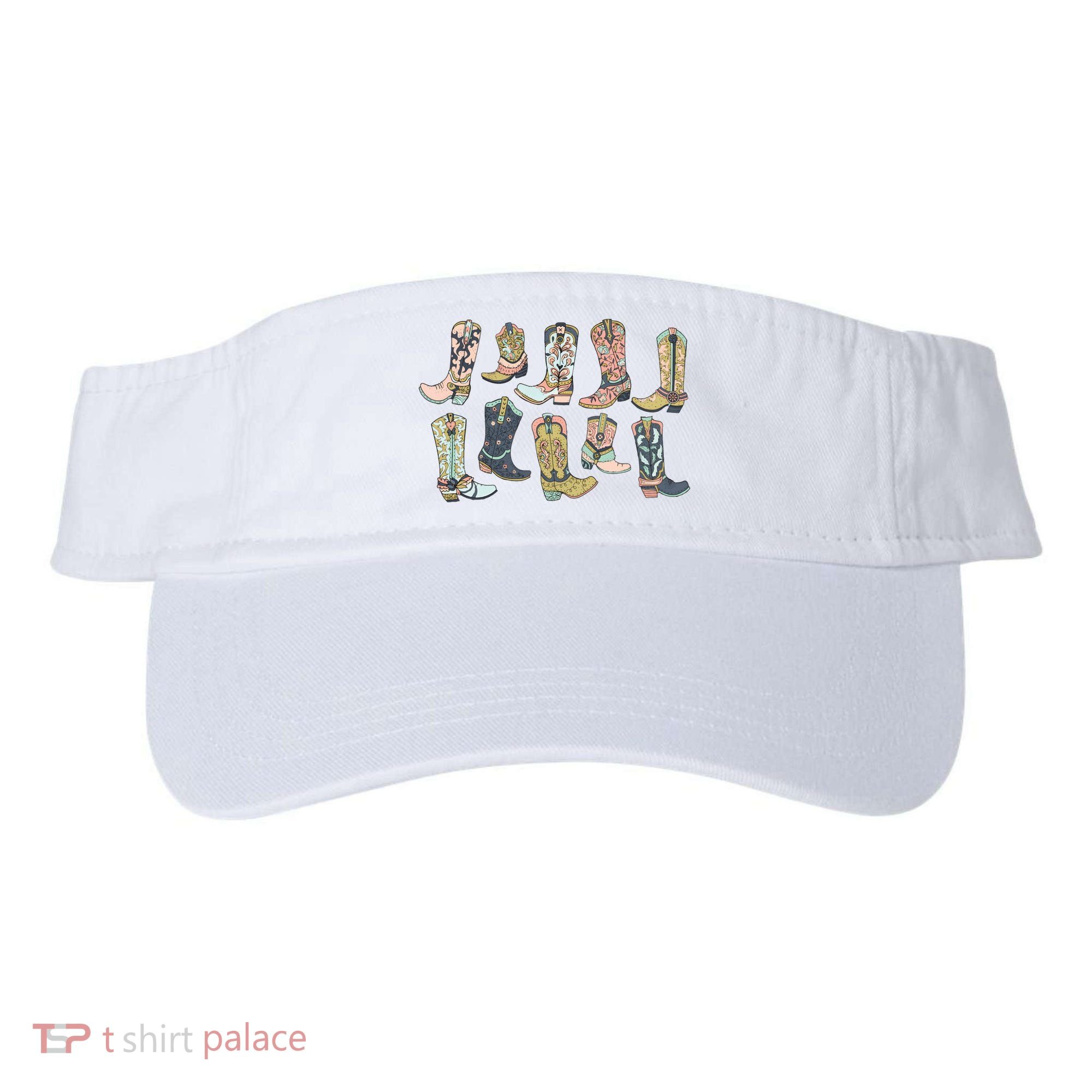 Cowgirl Boots Western Visor