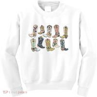 Cowgirl Boots Western Kids Sweatshirt thumb 0