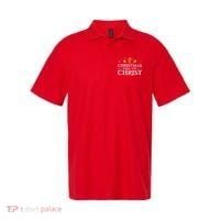 Christmas Begins With Christ Polo thumb 0