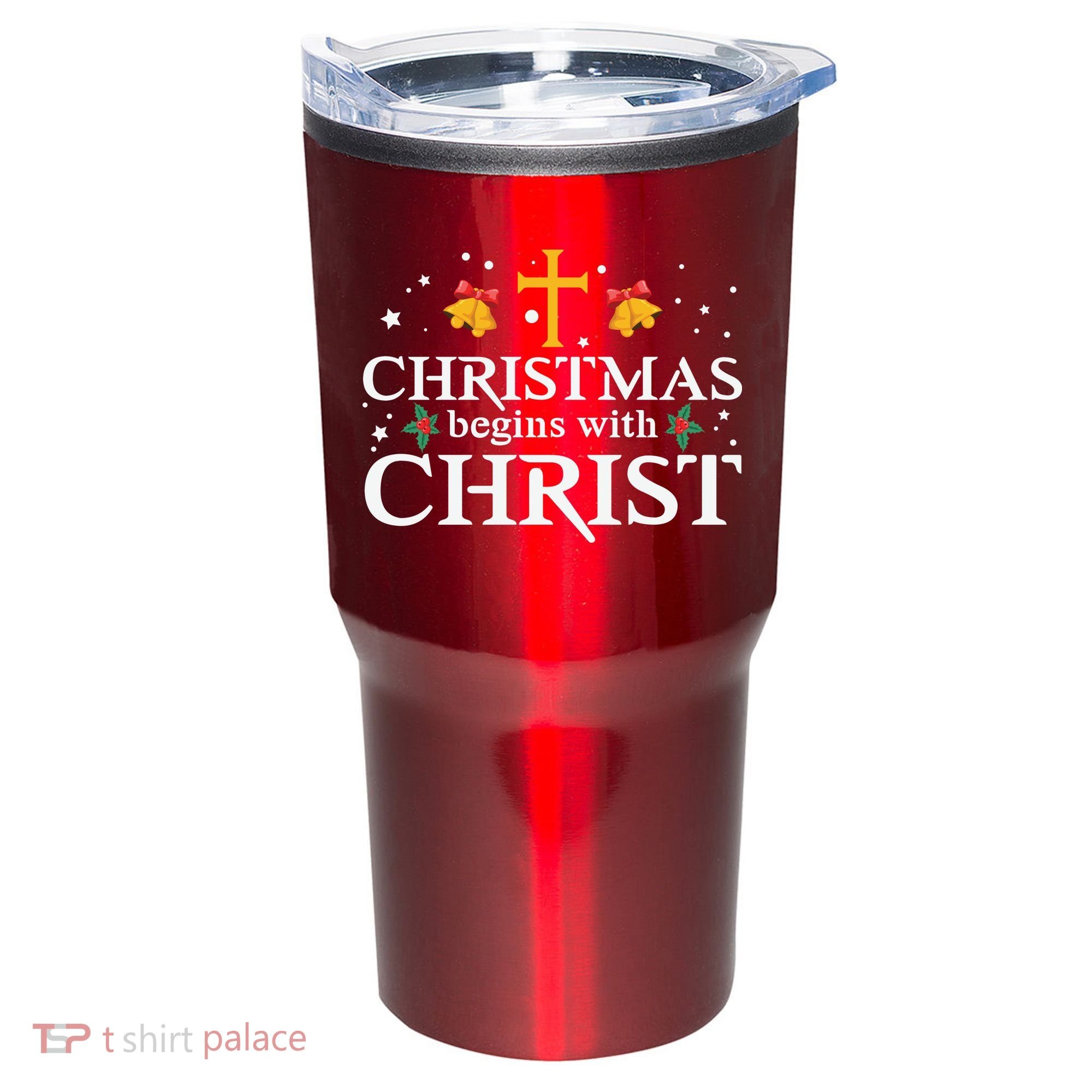 Christmas Begins With Christ Tumbler