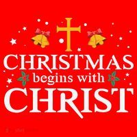 Christmas Begins With Christ Mousepad thumb 1