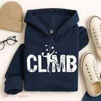 Climb Bouldering Wall Climber Rock Climbing Mountaineer Hoodie thumb 4