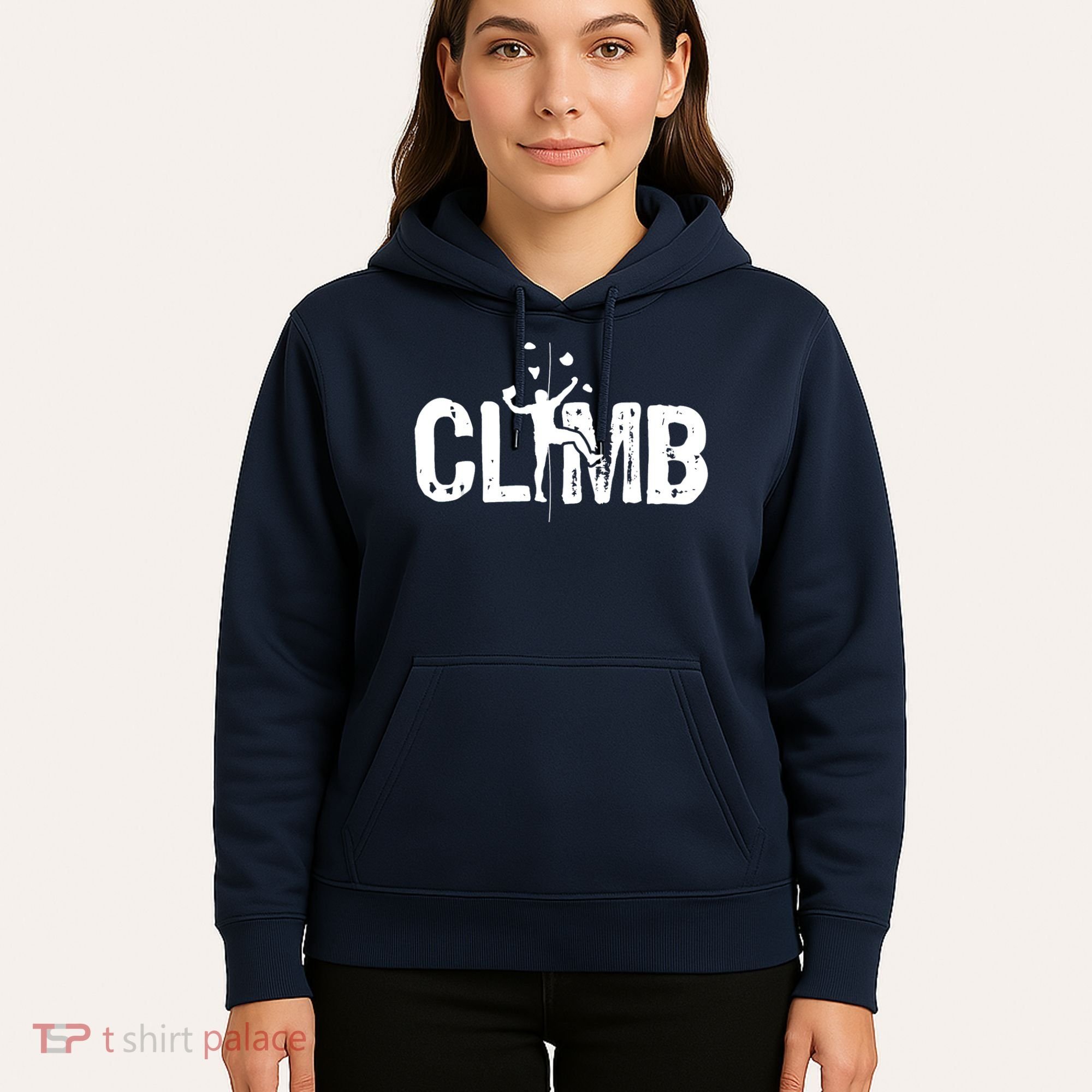 Climb Bouldering Wall Climber Rock Climbing Mountaineer Hoodie