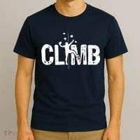 Climb Bouldering Wall Climber Rock Climbing Mountaineer T-Shirt thumb 3