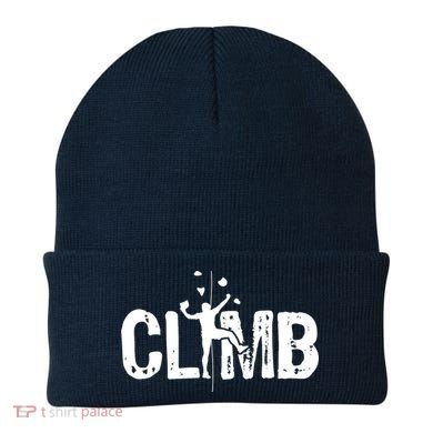 Climb Bouldering Wall Climber Rock Climbing Mountaineer Beanie