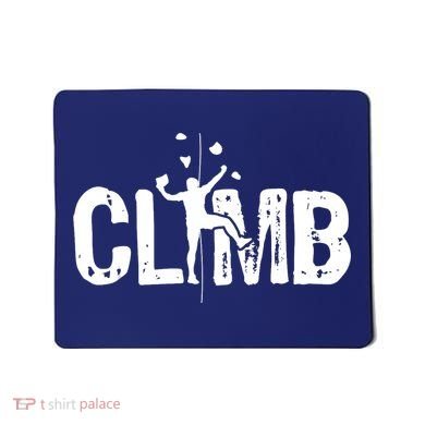 Climb Bouldering Wall Climber Rock Climbing Mountaineer Mousepad