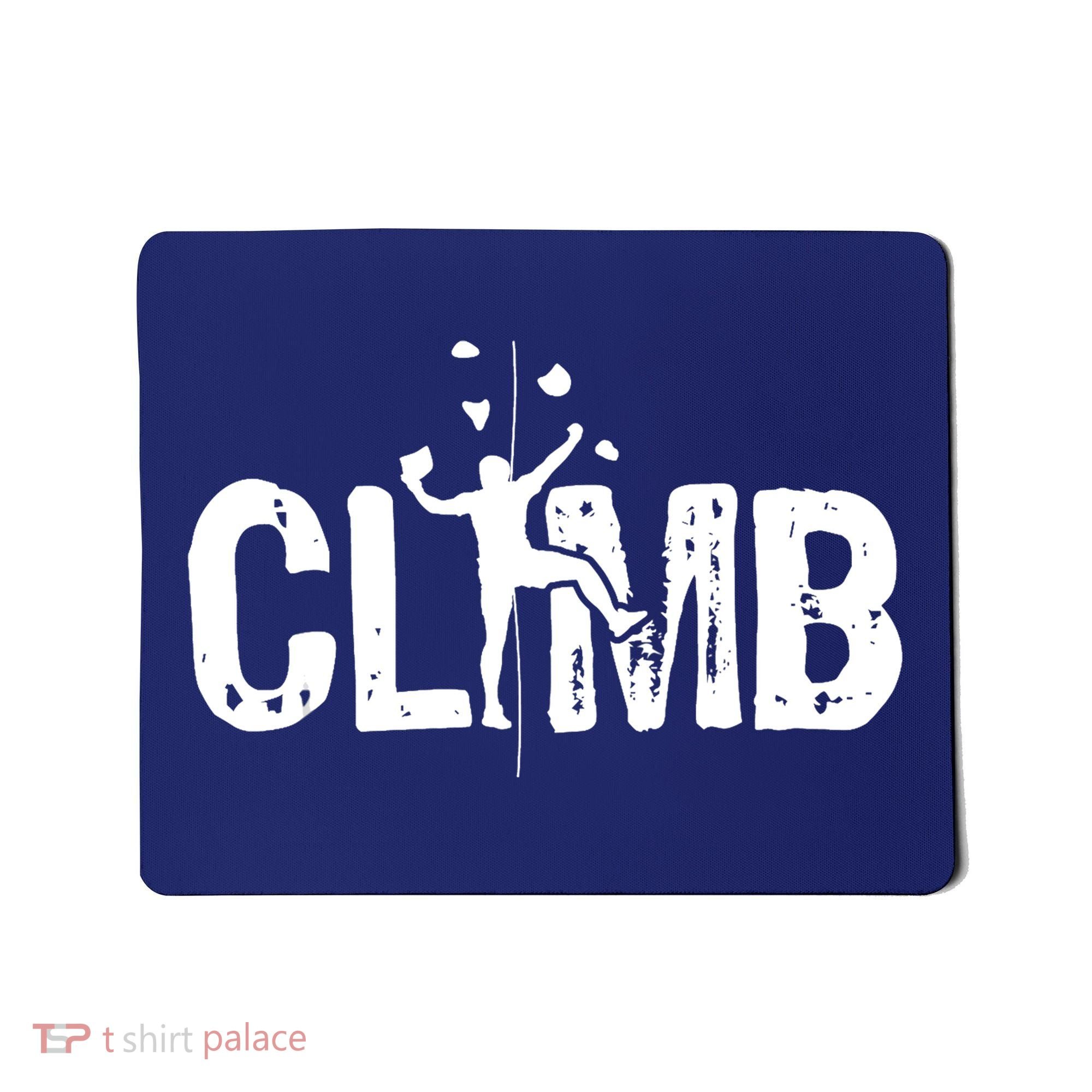 Climb Bouldering Wall Climber Rock Climbing Mountaineer Mousepad