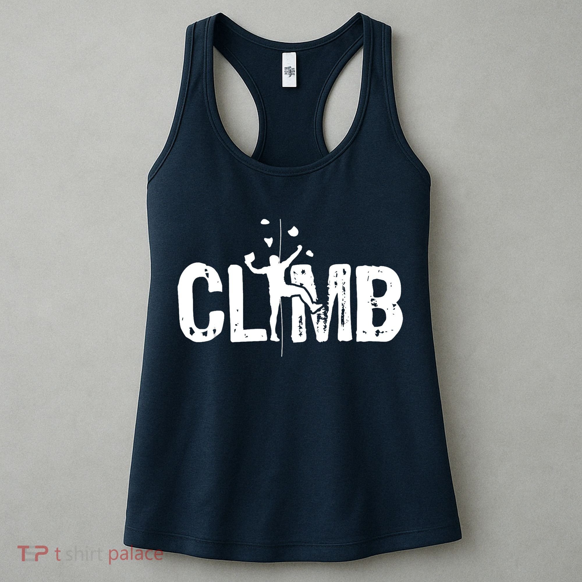 Climb Bouldering Wall Climber Rock Climbing Mountaineer Women's Tank Top