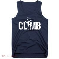 Climb Bouldering Wall Climber Rock Climbing Mountaineer Tank Top thumb 0