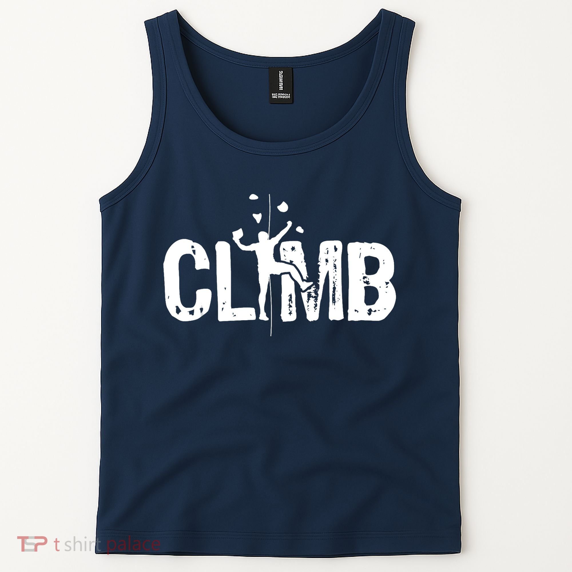 Climb Bouldering Wall Climber Rock Climbing Mountaineer Tank Top