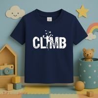 Climb Bouldering Wall Climber Rock Climbing Mountaineer Toddler T-Shirt thumb 3