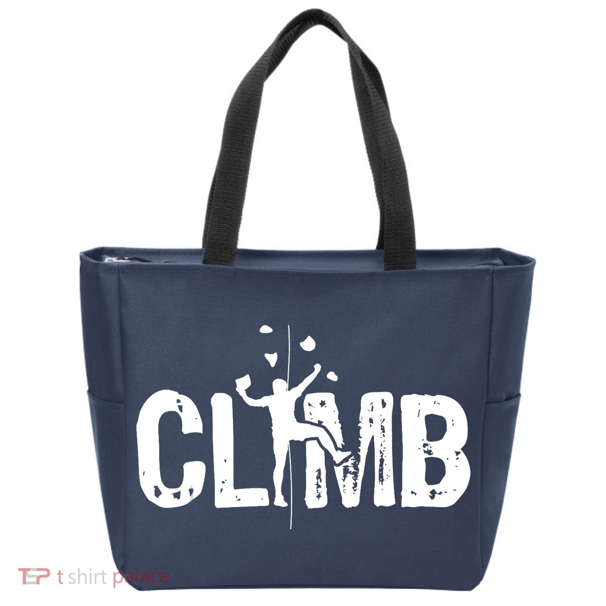 Climb Bouldering Wall Climber Rock Climbing Mountaineer Tote Bag